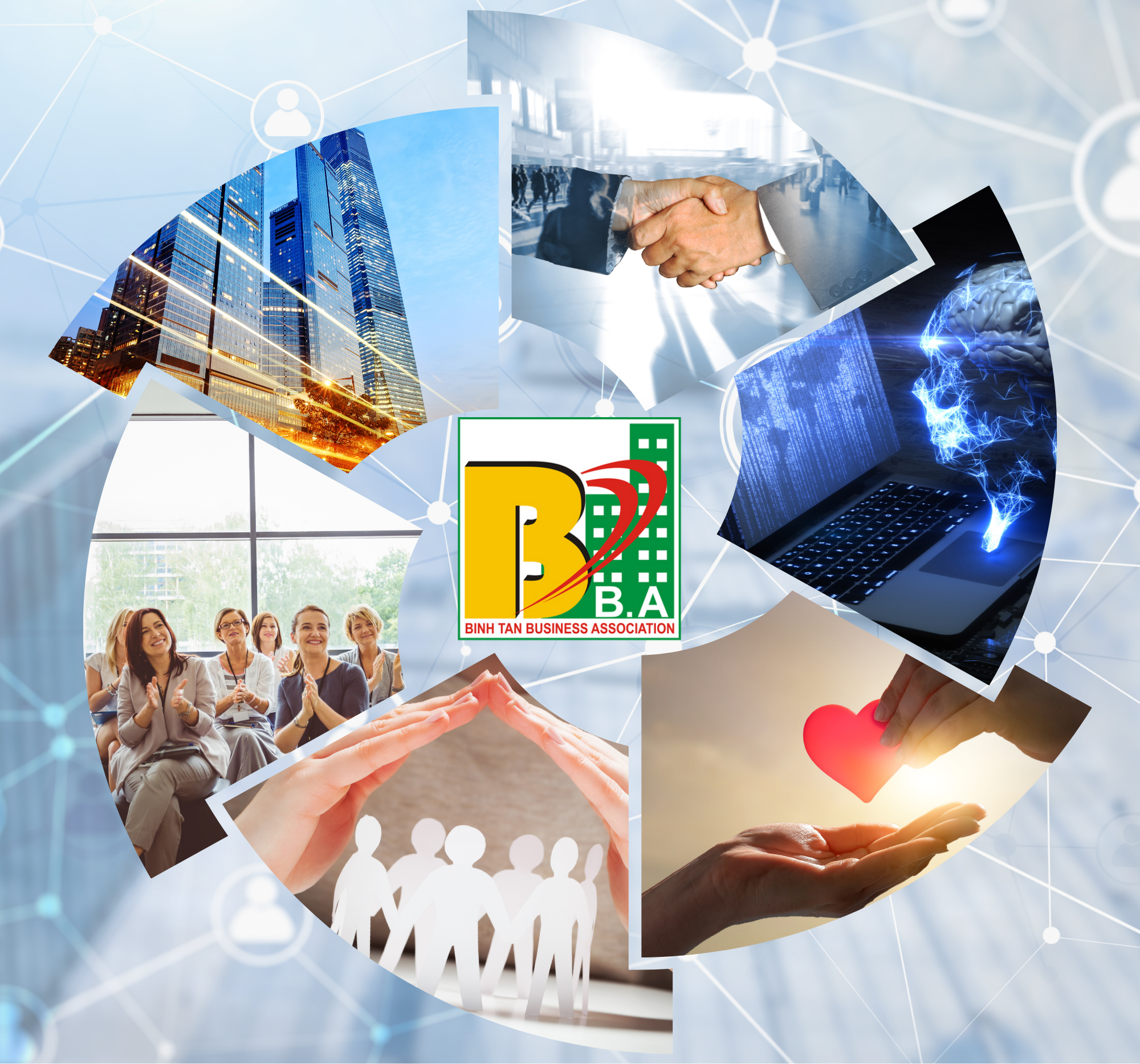 Minh họa tầm nhìn Hội Doanh nghiệp Bình Tân